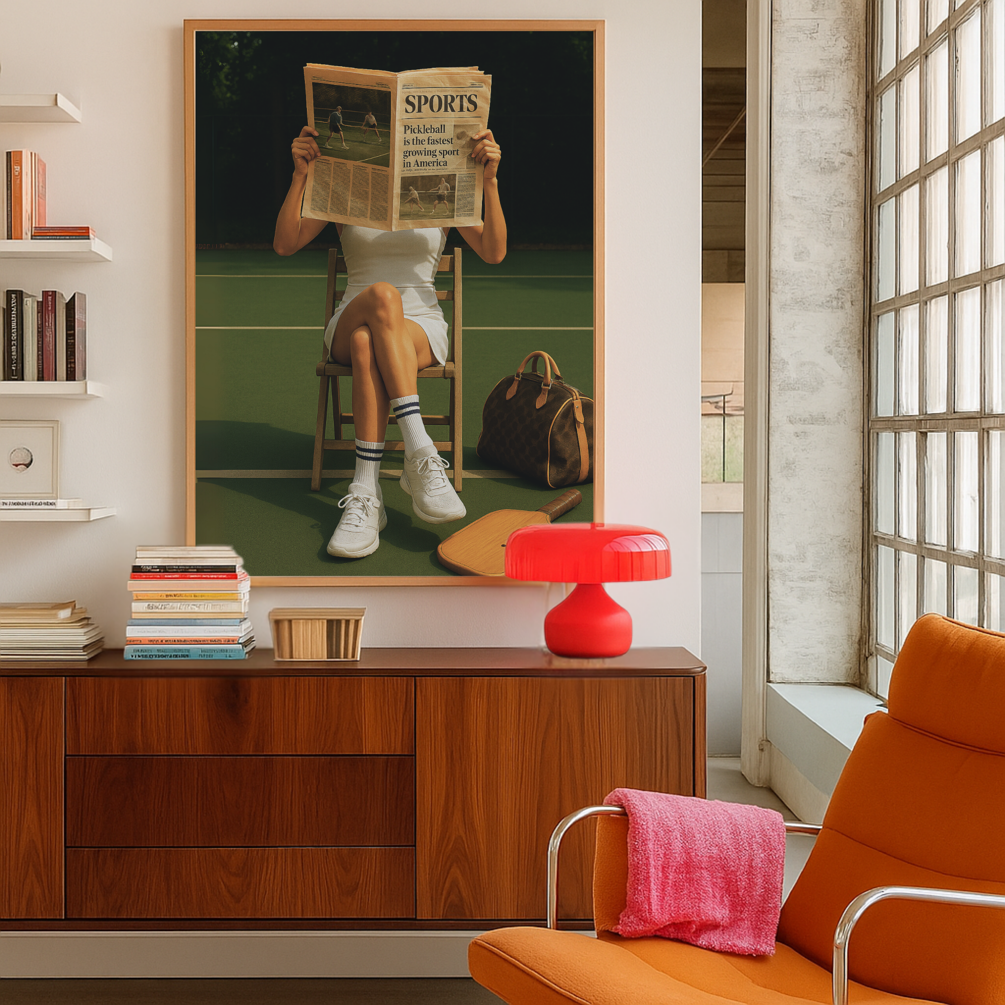 Pickleball Wall Print, Pickleball Wall Decor, Pickleball Home Decor, Pickleball Decor Ideas, Retro Pickleball Decor, Vintage Pickleball Decor, Pickleball Art Prints, Pickleball Art Ideas, Pickleball Decor Pictures