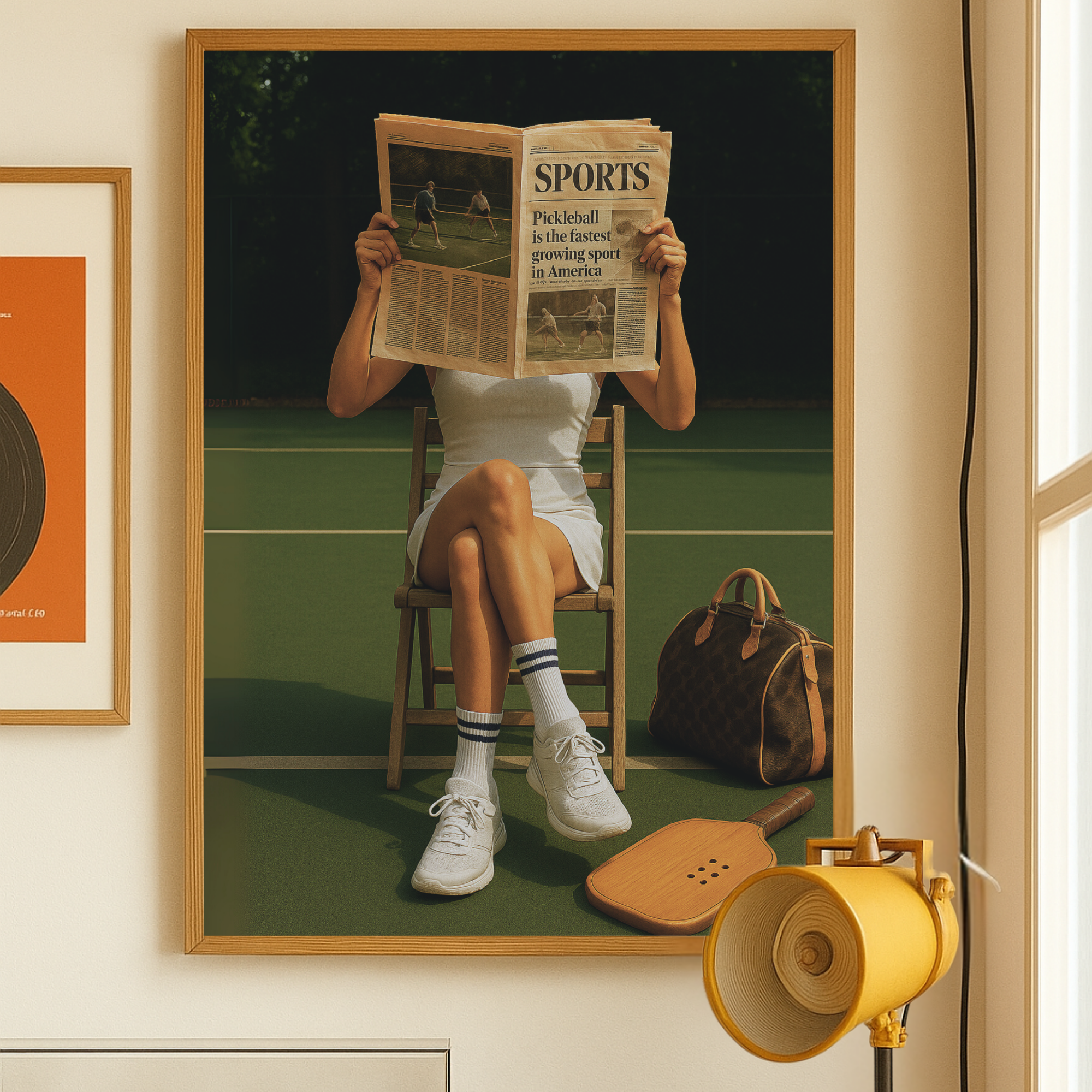 Pickleball Wall Print, Pickleball Wall Decor, Pickleball Home Decor, Pickleball Decor Ideas, Retro Pickleball Decor, Vintage Pickleball Decor, Pickleball Art Prints, Pickleball Art Ideas, Pickleball Decor Pictures